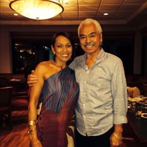 Beautiful Hawaiiann One Shoulder Dress.